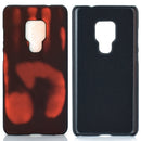 For Xiaomi Redmi Note 9 Pro Max / Note 9 Pro / Note 9S Paste Skin + PC Thermal Sensor Discoloration Protective Back Cover Case(Black to Red)