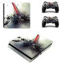 BY060109 Fashion Sticker Icon Protective Film for PS4 Slim