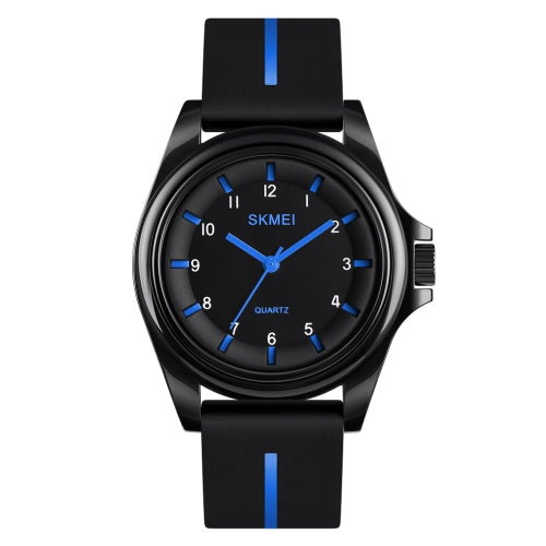 SKMEI 1578 Creative Stereo Dial Student Watch Casual Simple Male Quartz Watch(Blue)