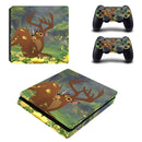 BY060208 Fashion Marvel Stickers Protective Film For PS4 Slim