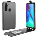 For Motorola Moto G Stylus R64 Texture Single Vertical Flip Leather Protective Case with Card Slots & Photo Frame(Black)