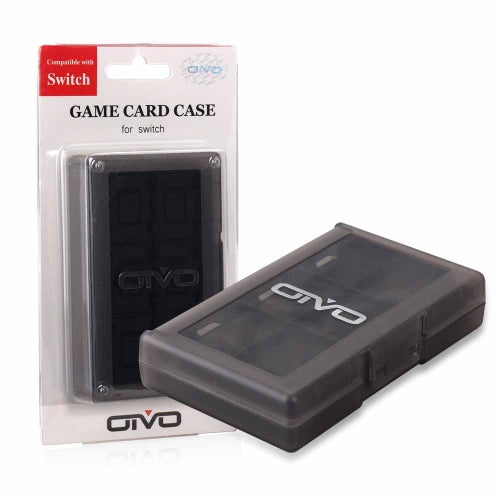 OIVO IV-SW029 24in1 Game Memory Card Storage Box Card Case Holder For Nintendo Switch(Grey)