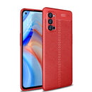 For OPPO Reno 4 Pro Litchi Texture TPU Shockproof Case(Red)