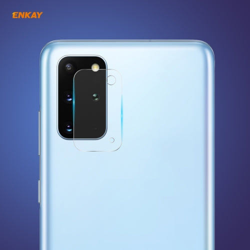 For Samsung Galaxy S20+ Hat-Prince ENKAY 0.2mm 9H 2.15D Round Edge Rear Camera Lens Tempered Glass Film