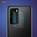For Huawei P40 Pro 2 PCS Hat-Prince ENKAY 0.2mm 9H 2.15D Round Edge Rear Camera Lens Tempered Glass Film