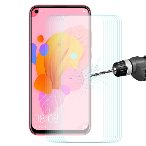 10 PCS ENKAY Hat-Prince 0.26mm 2.5D 9H Tempered Glass Protective Film for HUAWEI P20 Lite 2019