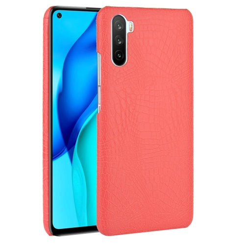 For Huawei Mate 40 Lite/Maimang 9 Shockproof Crocodile Texture PC + PU Case(Red)