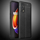 For OPPO Realme X7 Pro Litchi Texture TPU Shockproof Case(Black)