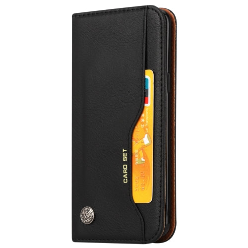 Knead Skin Texture Horizontal Flip Leather Case for Galaxy S9, with Photo Frame & Holder & Card Slots & Wallet(Black)