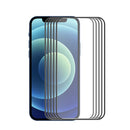 5 PCS ENKAY Hat-Prince Anti-drop Full Glue Tempered Glass Full Screen Film Anti-fall Protector For iPhone 12 mini