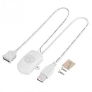 DC 5V/12V/24V USB Body Infrared PIR Motion Sensor Switch Human Motion Sensor Detector Switch For LED Light Strip(White)