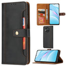 For Xiaomi Mi 10T Lite Calf Texture Double Fold Clasp Horizontal Flip Leather Case with Photo Frame & Holder & Card Slots & Wallet(Black)
