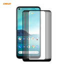 For Nokia 3.4 5 PCS ENKAY Hat-Prince Full Glue 0.26mm 9H 2.5D Tempered Glass Full Coverage Film