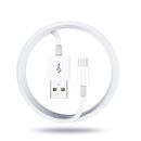 XJ-021 2A USB Male to USB-C / Type-C Male Interface Charge Cable, Length: 1m