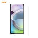 For Motorola Moto G 5G 2 PCS ENKAY Hat-Prince 0.26mm 9H 2.5D Curved Edge Tempered Glass Film