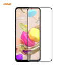 For LG K42 / K52 / K62 ENKAY Hat-Prince Anti-drop Full Glue Tempered Glass Full Screen Film Anti-fall Protector