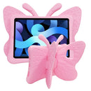 Butterfly Bracket Style EVA Children Shockproof Protective Tablet Case For iPad Pro 11 (2020 / 2018)(Pink)