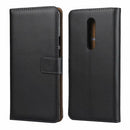 Horizontal Flip Leather Case for OnePlus 7 Pro, with Magnetic Clasp & Holder & Card Slot & Wallet(Black)