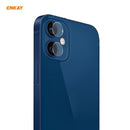 1 Set For iPhone 12 / 12 mini ENKAY Hat-Prince 0.2mm 9H 2.15D Round Edge Rear Camera Lens Tempered Glass Film 2 PCS/Set
