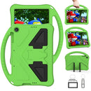 For Huawei Enjoy Tablet 2 10.1 EVA Flat Anti Falling Protective Case Shell with Holder(Green)