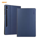 For Samsung Galaxy Tab S7 11.0 T870 / T875 ENKAY Horizontal Flip PU Leather + TPU Smart Case with Holder & Sleep / Wake-up Function(Dark Blue)