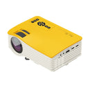 UC38DH 1080P LCD Mini Portable Phone with Screen Projector, Power Plug:US Plug