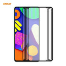 For Samsung Galaxy F62 5 PCS ENKAY Hat-Prince Full Glue 0.26mm 9H 2.5D Tempered Glass Full Coverage Film
