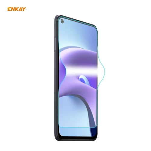 For Xiaomi Redmi Note 9T ENKAY Hat-Prince 0.1mm 3D Full Screen Protector Explosion-proof Hydrogel Film