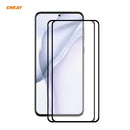 For Huawei P50 2 PCS ENKAY Hat-Prince Full Glue 0.26mm 9H 2.5D Tempered Glass Full Coverage Film