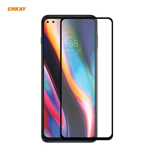 For Motorola Moto G100 / G 5G Plus ENKAY Hat-Prince Full Glue 0.26mm 9H 2.5D Tempered Glass Full Coverage Film