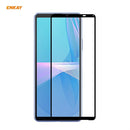 For Sony Xperia 10 III ENKAY Hat-Prince Full Glue 0.26mm 9H 2.5D Tempered Glass Full Coverage Film