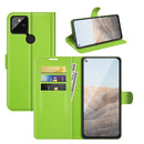 For Google Pixel 5A 5G Litchi Texture Horizontal Flip Protective Case with Holder & Card Slots & Wallet(Green)