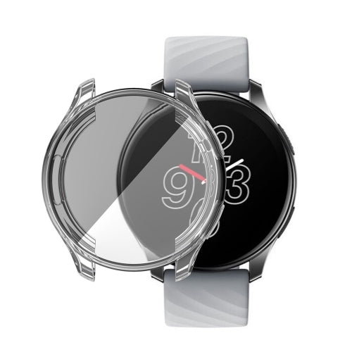 For OnePlus Watch ENKAY Hat-Prince Full Coverage Transparent TPU Soft Case