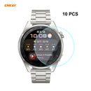 10 PCS For Huawei WATCH 3 Pro 48mm ENKAY Hat-Prince 0.2mm 9H 2.15D Curved Edge Tempered Glass Screen Protector Watch Film
