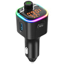 BC68 QC3.0 PD USB Car Charger Support FM Transmitter Hands-free MP3 Player