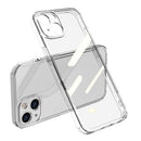 High Transparent Tempered Glass + TPU Shockproof Case For iPhone 13(Transparent)