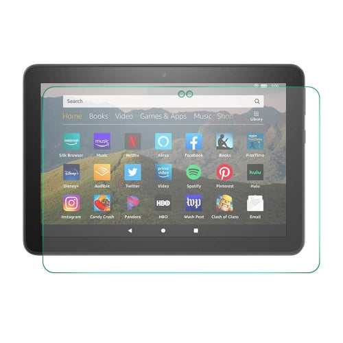 1 PCS For Amazon Fire HD 8 / HD 8 Plus 2020 ENKAY Hat-Prince 0.33mm Explosion-proof Tempered Glass Protector Anti-Scratch Film
