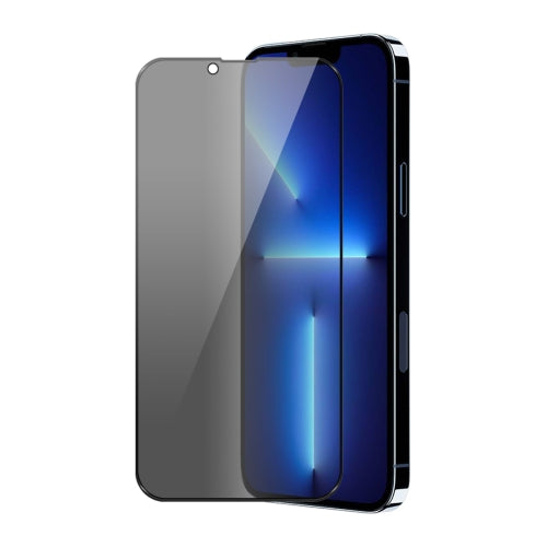 ENKAY Hat-Prince Full Coverage 28 Degree Privacy Screen Protector Anti-spy Tempered Glass Film For iPhone 13 / 13 Pro