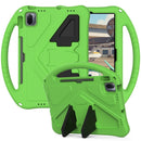 For Xiaomi Pad 5 / Pad 5 Pro 2021 EVA Flat Anti Falling Protective Case Shell with Holder(Green)