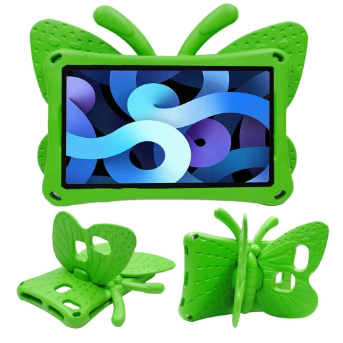 For Lenovo Tab E8 TB8304F / N 8.0 Butterfly Bracket Style EVA Children Falling Proof Cover Protective Case(Green)