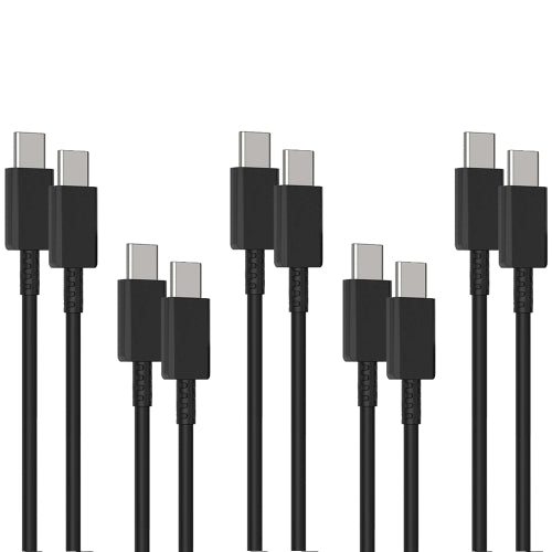5 PCS XJ-70 45W 5A USB-C / Type-C to Type-C Super Fast Charging Cable, Length: 1m