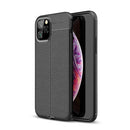 Litchi Texture TPU Shockproof Case for iPhone 11 Pro(Black)