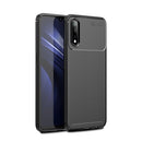 Carbon Fiber Texture Shockproof TPU Case for VIVO iQOO Neo(Black)