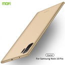MOFI Frosted PC Ultra-thin Hard Case for Galaxy Note10 Pro(Gold)