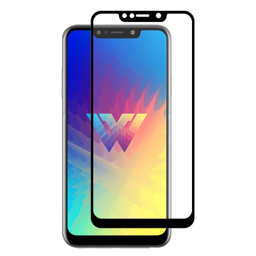 ENKAY Hat-prince Full Glue 0.26mm 9H 2.5D Tempered Glass Full Coverage Film for LG W10