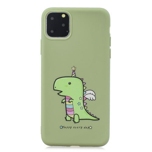Frosted Pattern TPU Protective Case for iPhone 11 Pro Max(Baby Crocodile)