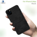 PINWUYO Shockproof Waterproof Full Coverage PC + TPU + Skin Protective Case for iPhone 11 Pro Max(Black)