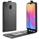 For Xiaomi Redmi 8A Crazy Horse Vertical Flip Leather Protective Case(Black)