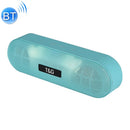 T&G TG148 Portable Stereo Audio Super Bass LED Lantern Pill Wireless Bluetooth Speaker(Green)