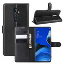 For vivo NEX 3 Litchi Texture Horizontal Flip Leather Case with Wallet & Holder & Card Slots(Black)